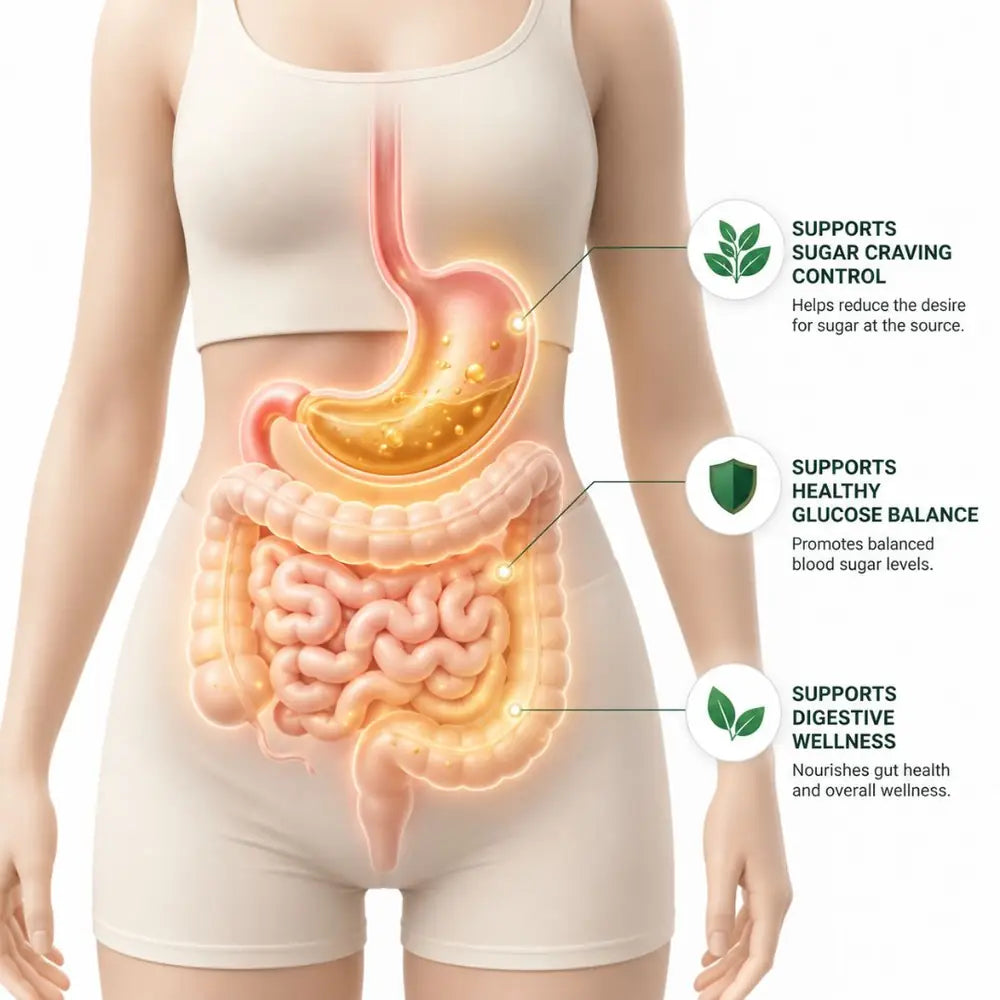 Gymnemic acids at work inside the digestive tract